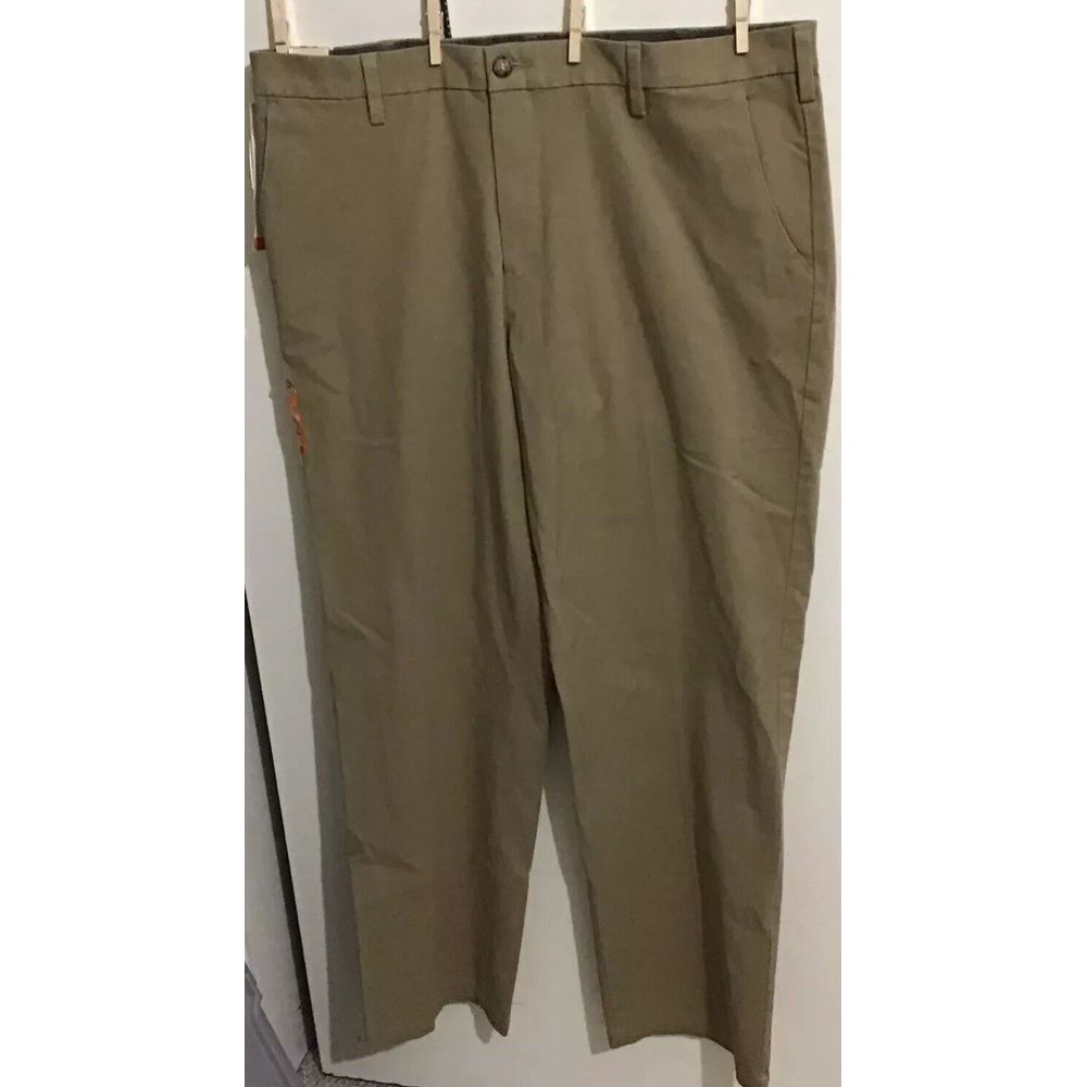 Dockers Big & Tall Smart 360 Flex Classic Fit‎ Workday - Khaki - 42x32 - NWT